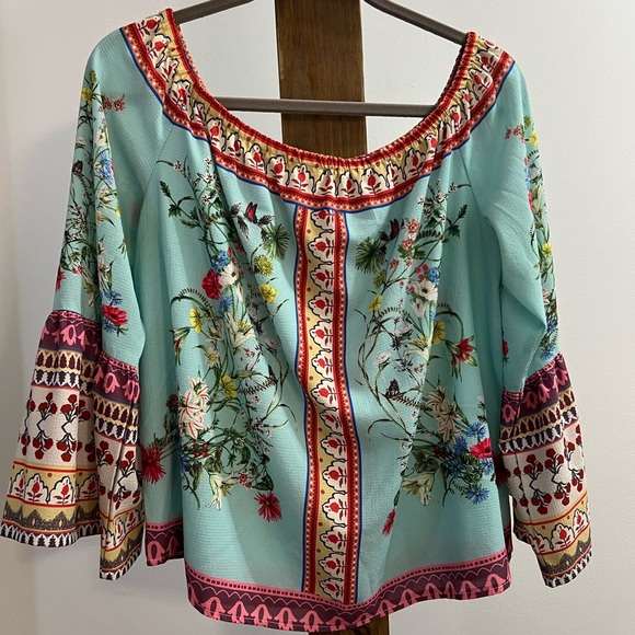 Umgee Tops - Umgee Floral Bohemian Women's Top
